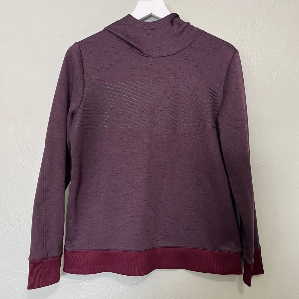 Under Armour Hoodie Sweatshirt Womens medium cold gear funnel neck